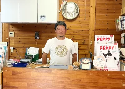 かとう動物病院（市原市）の受付風景